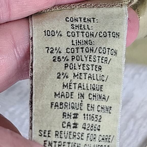 Z Brand Vintage double breasted trench coat Socal USA beige Size Large Old Money - Picture 8 of 14